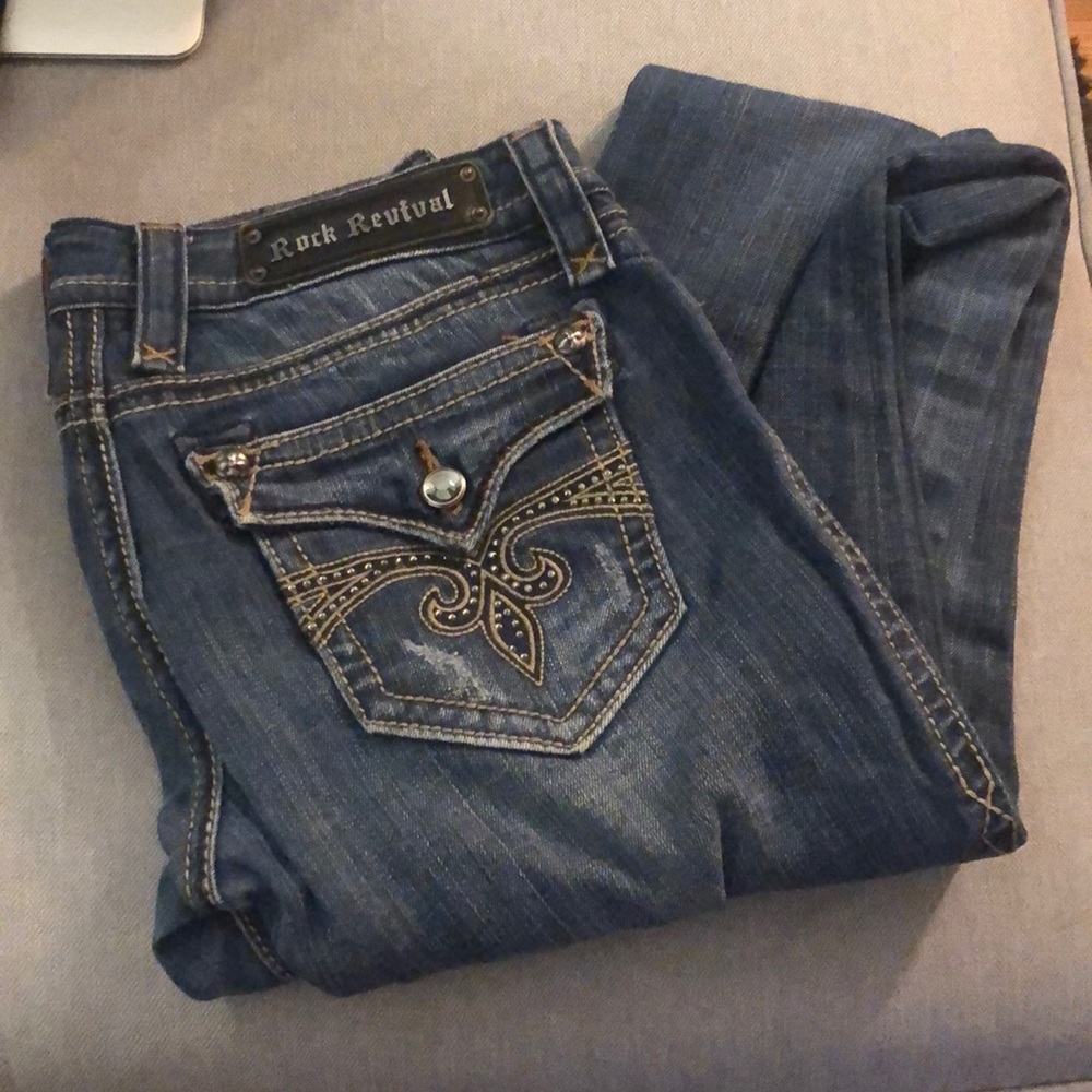 Rock revival woman jeans